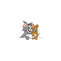 TOM N JERRY STICKER Premium Vinyl Sticker