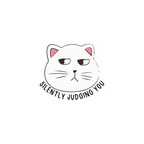 CAT FACE STICKER Premium Vinyl Sticker