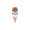 ICE CREAM STICKER Premium Vinyl Sticker