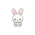CUTE PUPPY STICKER Premium Vinyl Sticker