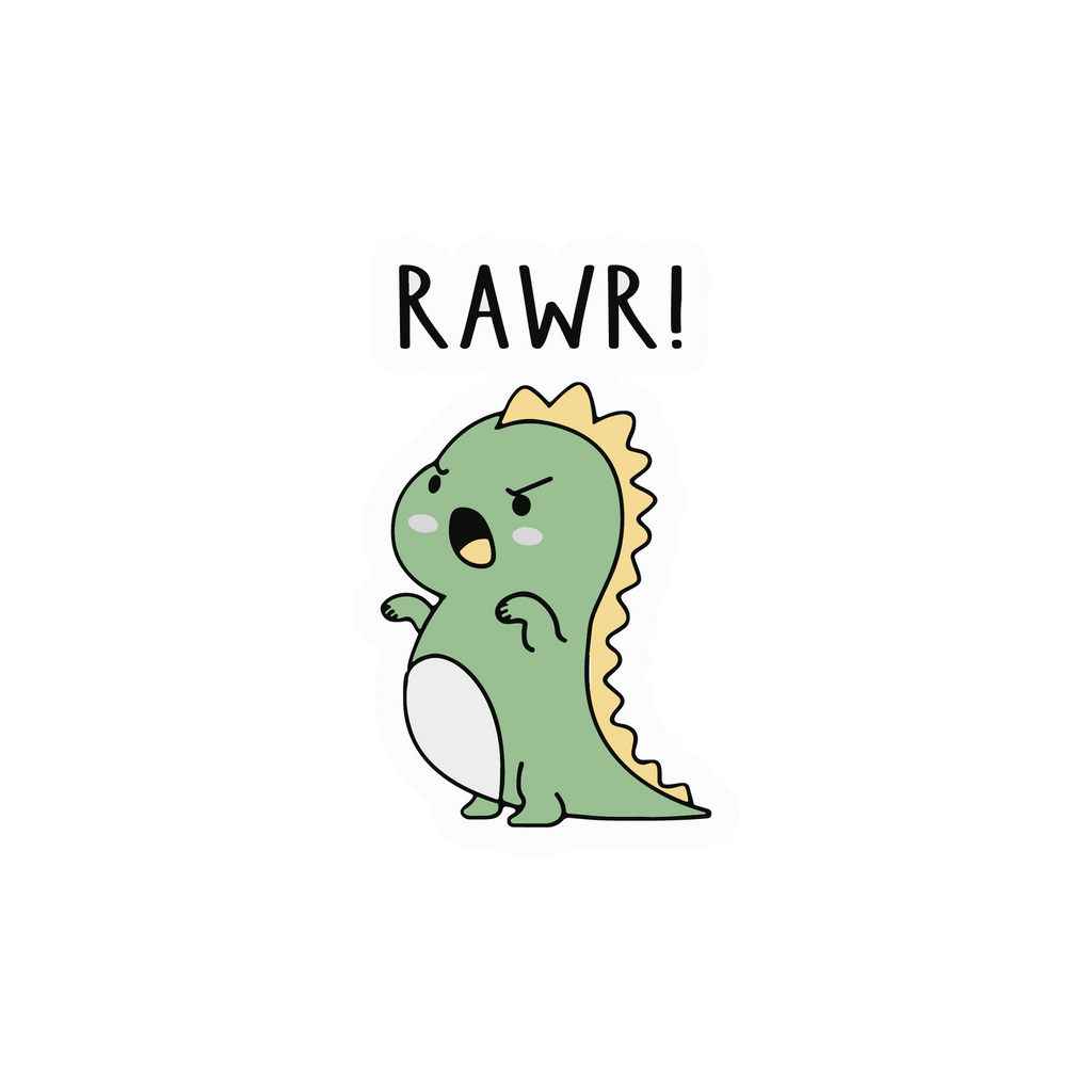 CARTOON STICKER Metalized Sticker