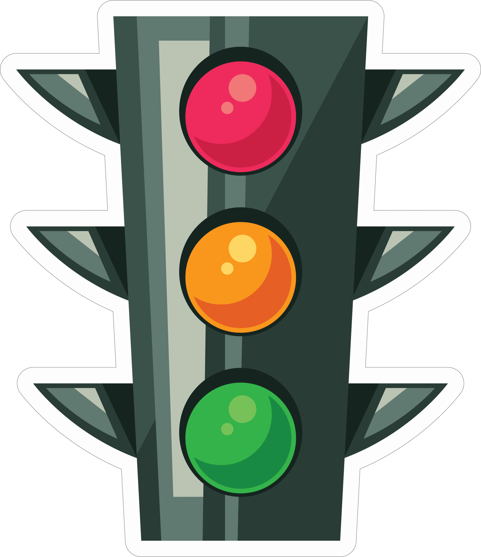SIGNAL STICKER Premium Vinyl Sticker