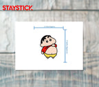 Shin Chan Cartoon Sticker Premium Vinyl Sticker
