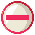 NO ENTRY STICKER Premium Vinyl Sticker