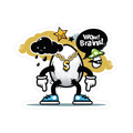 CARTOON STICKER Premium Vinyl Sticker