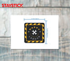 HAPPY LABOUR STICKER Premium Vinyl Sticker
