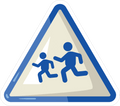 SCHOOL ZONE STICKER Safety Sticker