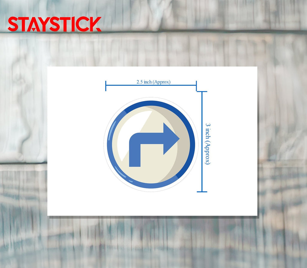 ARROW STICKER Premium Vinyl Sticker