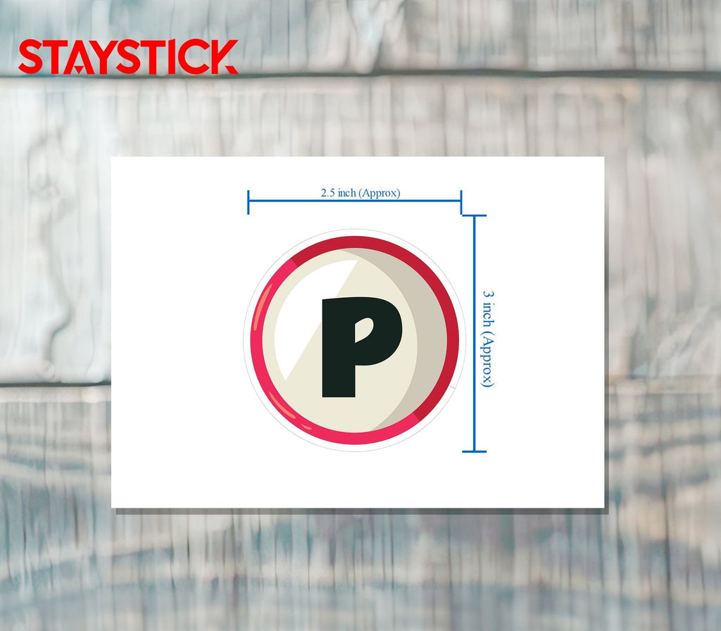 PARKING STICKER Premium Vinyl Sticker
