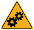 MACHINERY STICKER Premium Vinyl Sticker