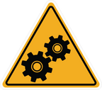 MACHINERY STICKER Premium Vinyl Sticker