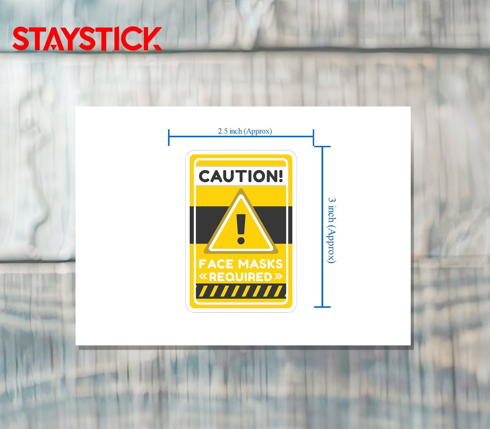 STYLISH LABOUR STICKER Safety Sticker