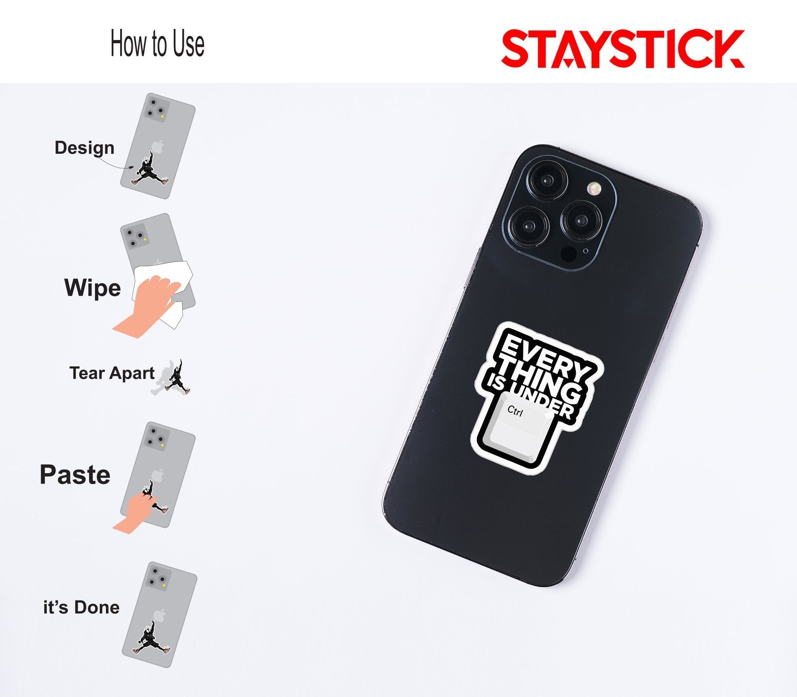 FUNNY STICKER Metalized Sticker