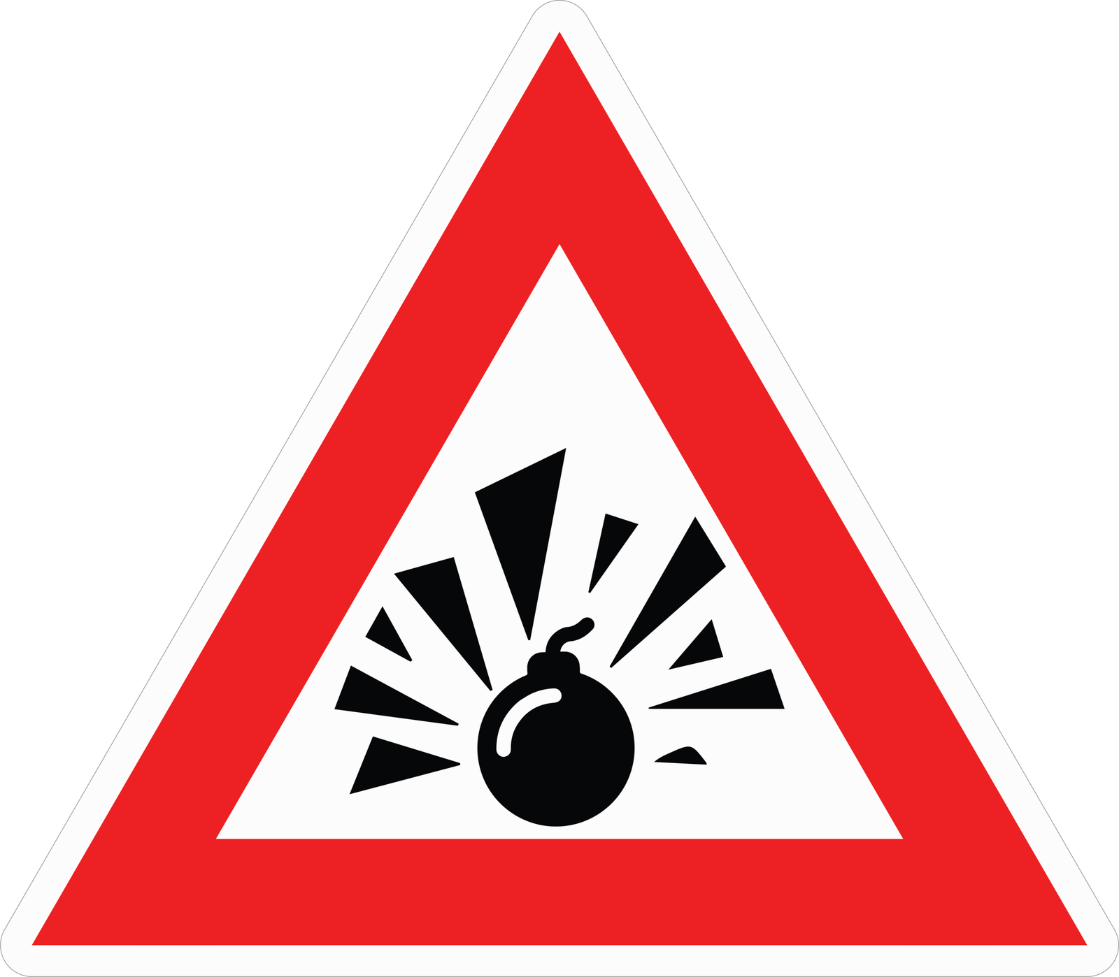EXPLOSION STICKER Premium Vinyl Sticker