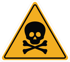 DANGER STICKER Premium Vinyl Sticker