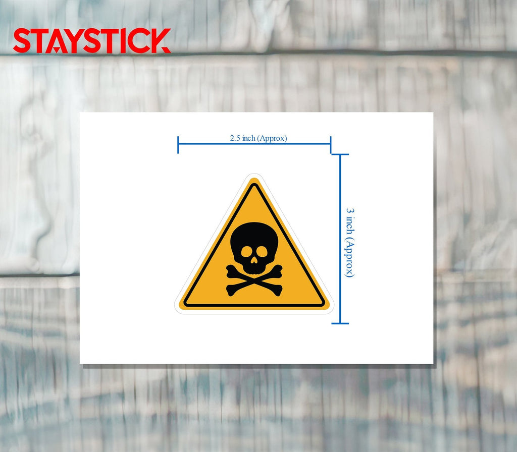 DANGER STICKER Premium Vinyl Sticker