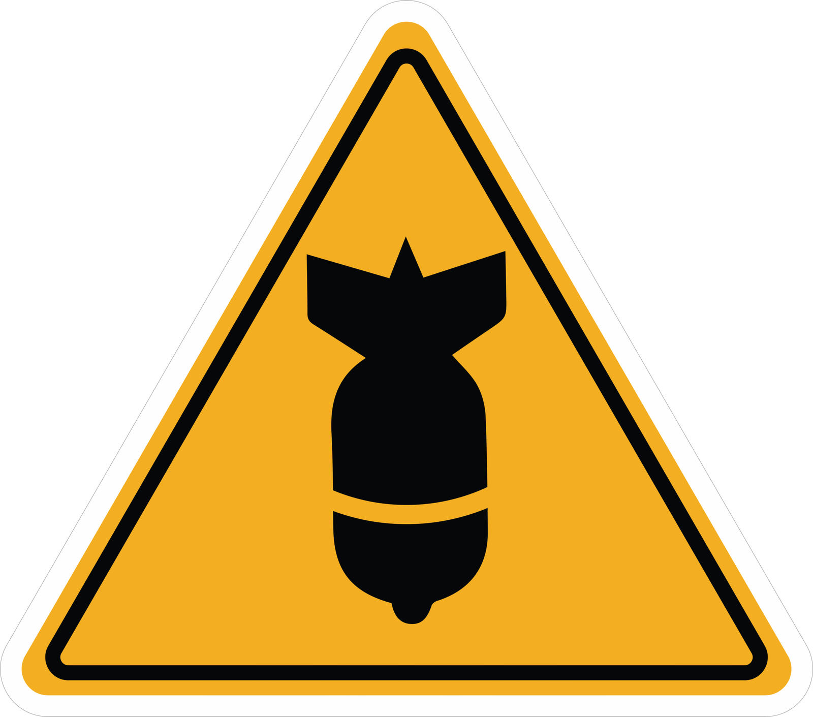 BOMB STICKER Premium Vinyl Sticker