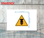 BOMB STICKER Premium Vinyl Sticker