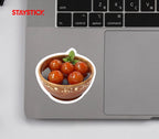 Gulab Jamun Sticker Premium Vinyl Sticker