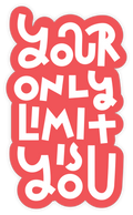 MOTIVATE STICKER Metalized Sticker