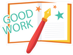 GOOD WORK STICKER Premium Vinyl Sticker