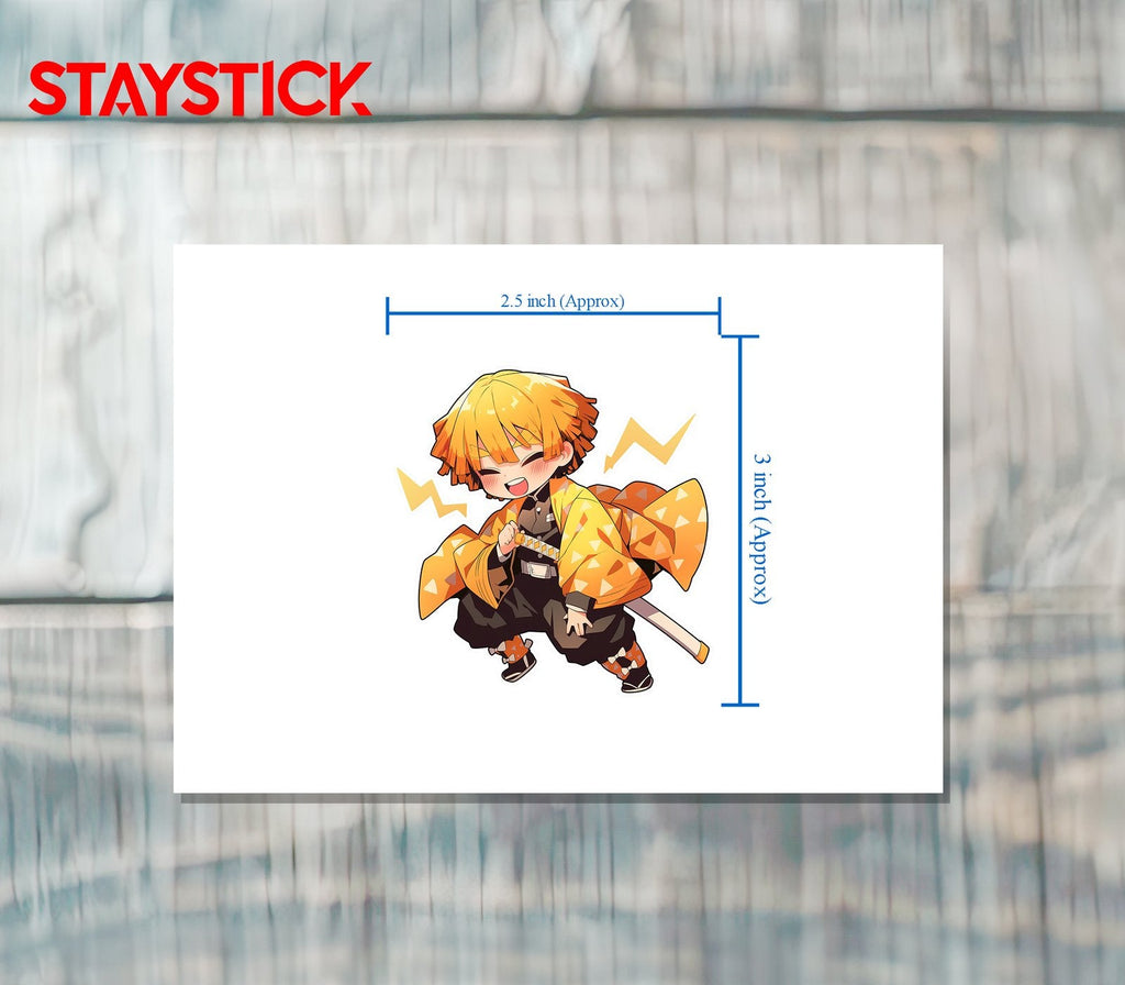 ZENITSU STICKER Premium Vinyl Sticker