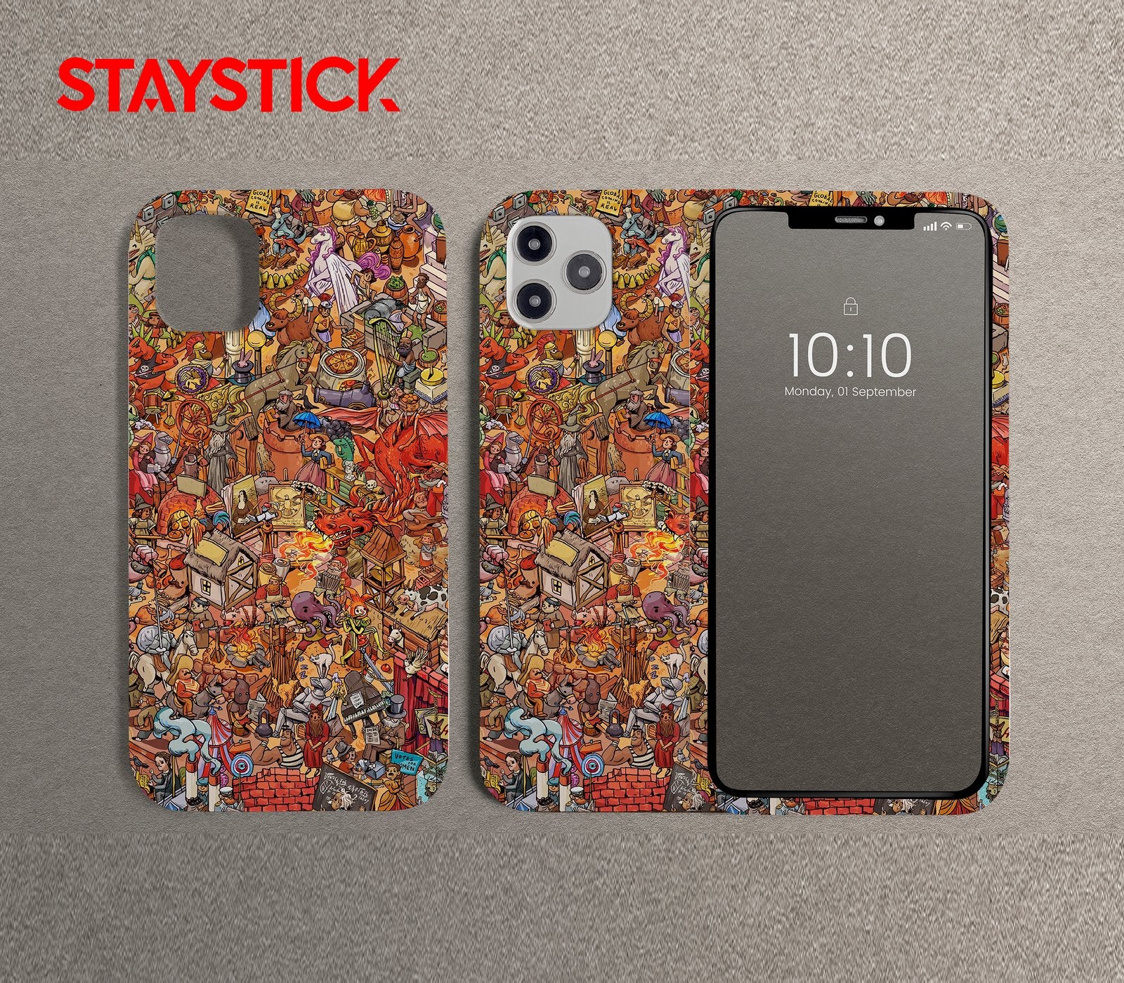 MANDALA MOBILE STICKER