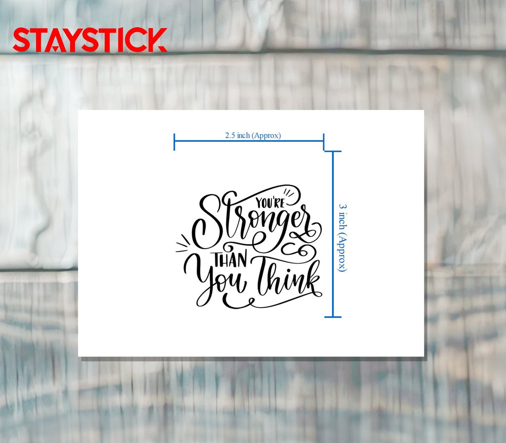 MOTIVATIONAL STICKER Premium Vinyl Sticker