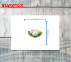 Steamy Dumpling Sticker Premium Vinyl Sticker