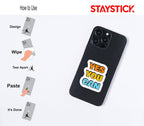 YES YOU CAN STICKER Premium Vinyl Sticker