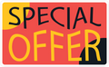 SPECIAL OFFER STICKER Premium Vinyl Sticker