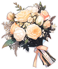 FLOWER BOOKE STICKER Premium Vinyl Sticker