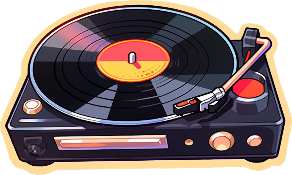 RECORDER STICKER Premium Vinyl Sticker