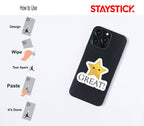 MOTIVATIONAL STICKER Metalized Sticker