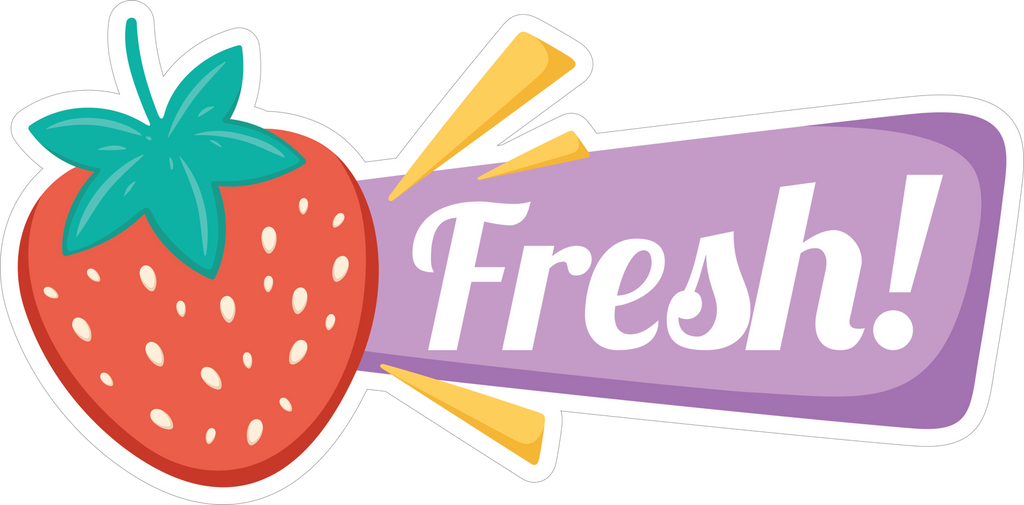 fresh sticker Premium Vinyl Sticker