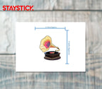 GRAMOPHONE STICKER Premium Vinyl Sticker