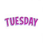 TUESDAY STICKER Premium Vinyl Sticker