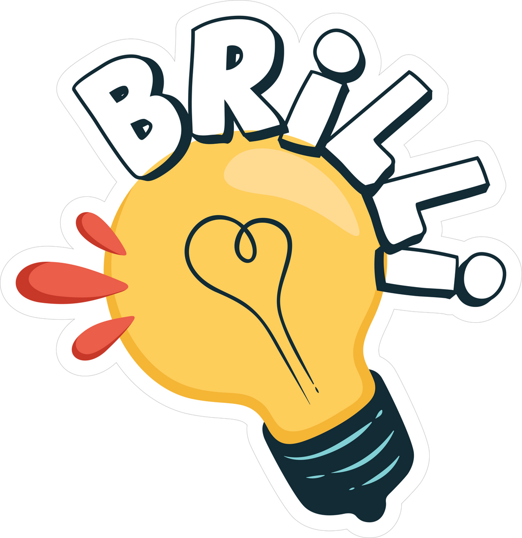BRILLY STICKER Premium Vinyl Sticker