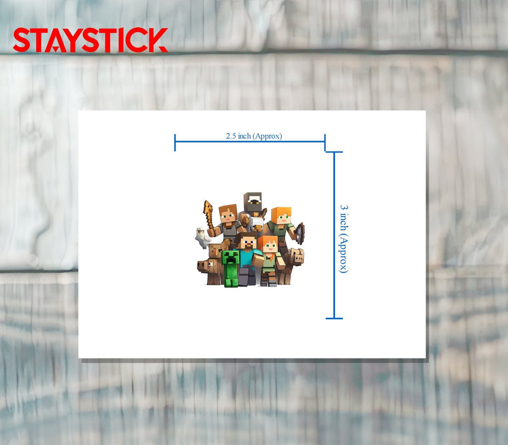Surprised Patrick Star Sticker 3D Premium Sticker