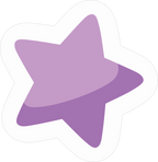 Surprised Patrick Star Sticker 3D Premium Sticker