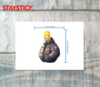 CARTOON STICKER Premium Vinyl Sticker