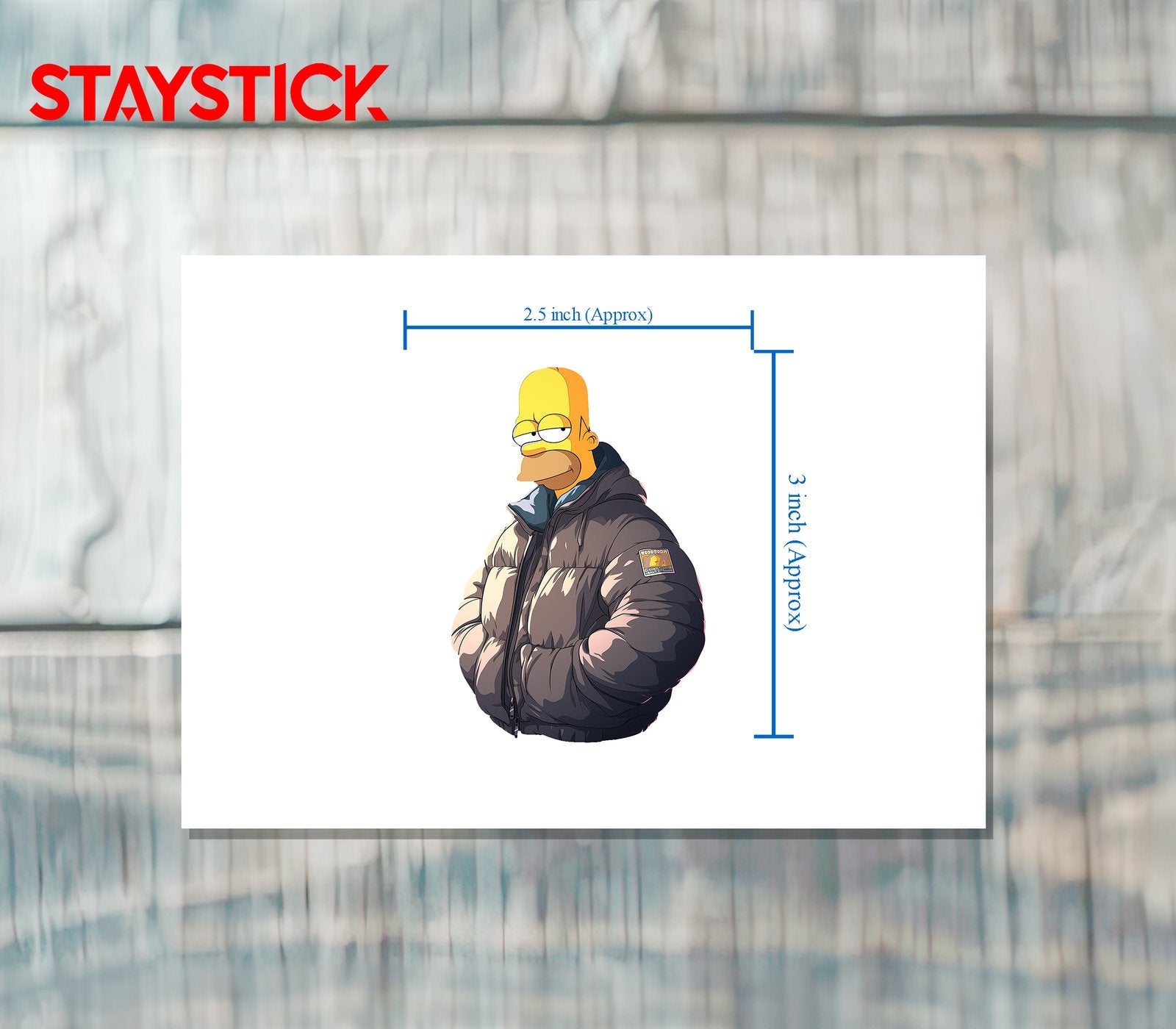CARTOON STICKER Premium Vinyl Sticker
