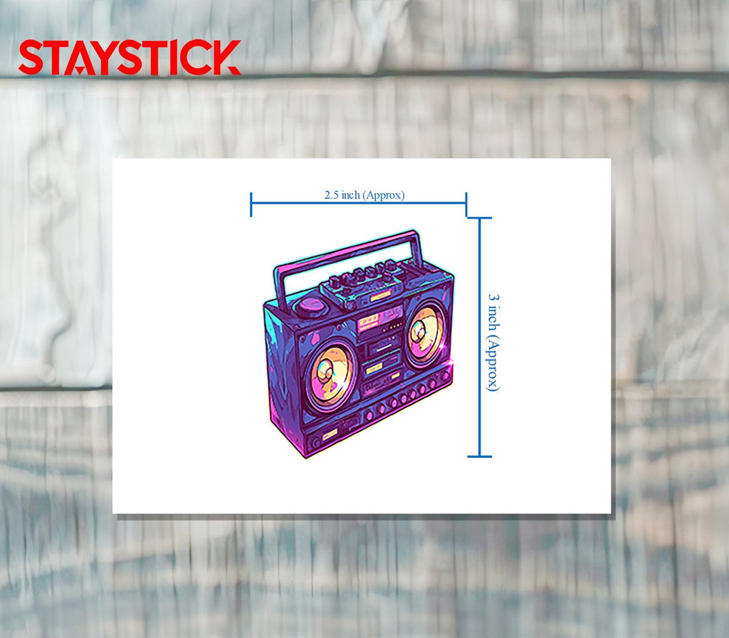 SPEAKER STICKER Premium Vinyl Sticker