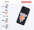 MOTIVATIONAL STICKER Metalized Sticker