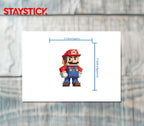 Minecraft Mario Sticker Premium Vinyl Sticker