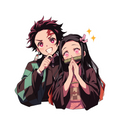 CHIBI KIMONO STICKER Premium Vinyl Sticker