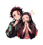 CHIBI KIMONO STICKER Premium Vinyl Sticker