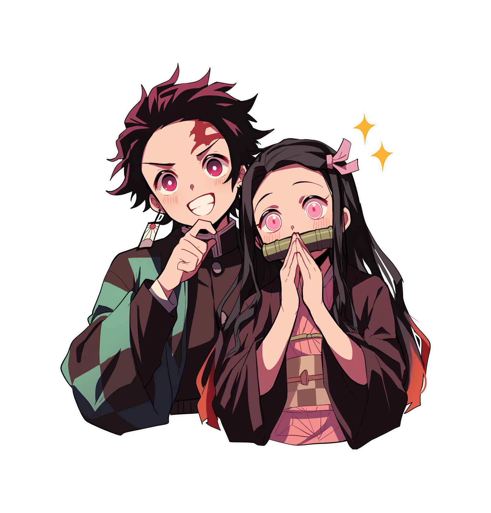 CHIBI KIMONO STICKER Premium Vinyl Sticker