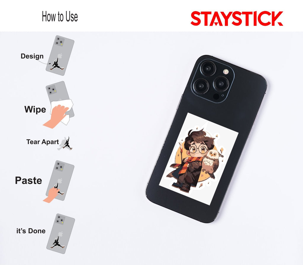 CARTOON STICKER Metalized Sticker