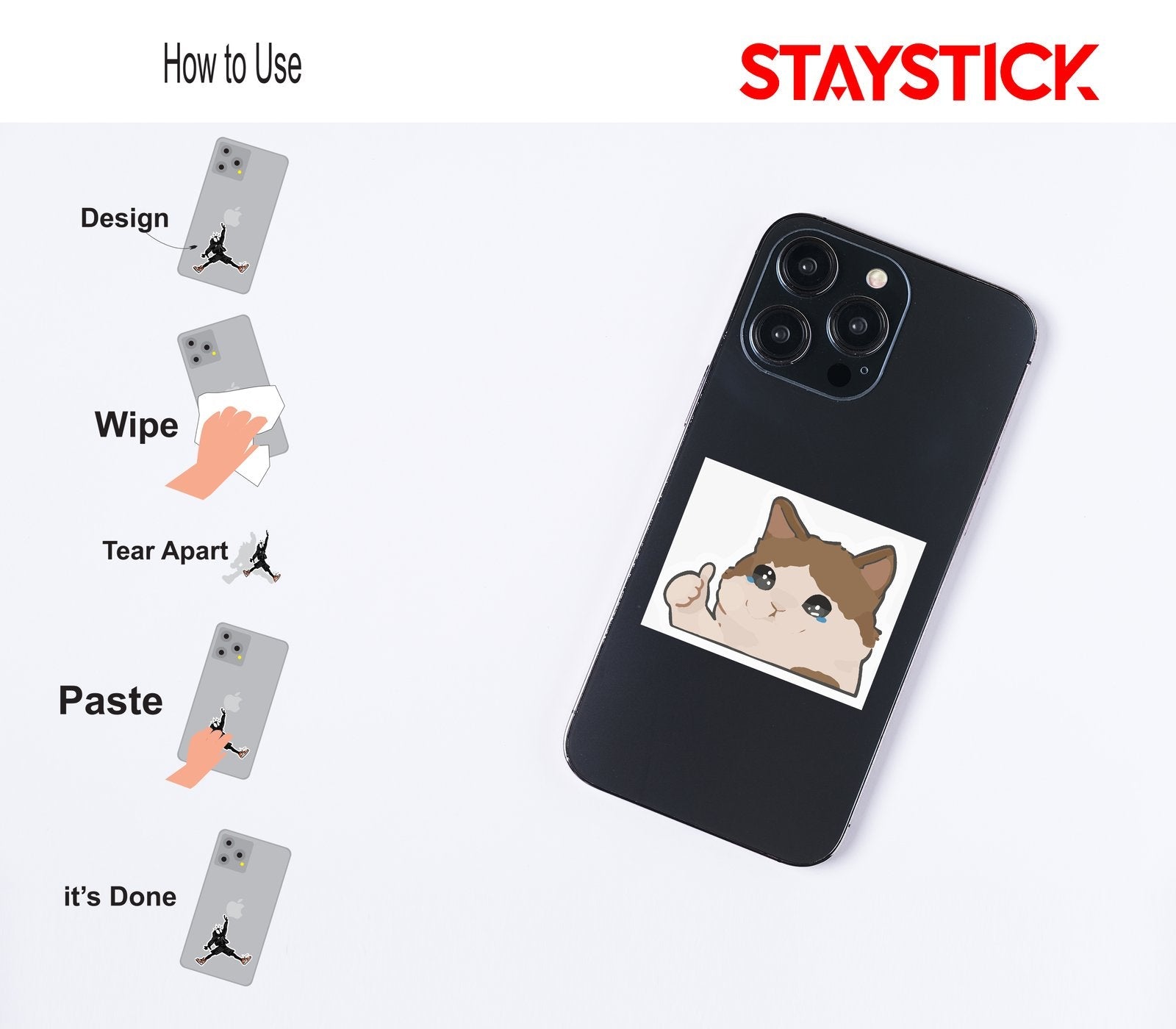 CAT STICKER Premium Vinyl Sticker